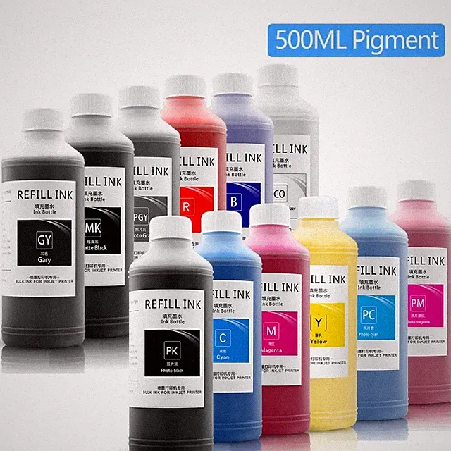 500ML Universal Pigment Ink for Canon PFI-107 120 320 102 104 707 710 206 306
