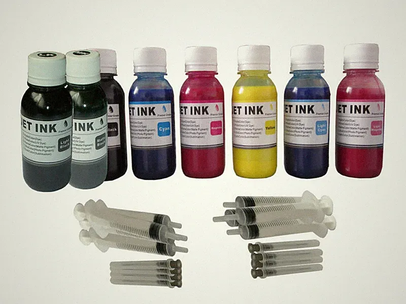 Bulk refill ND® pigment ink for Cartridge 2200 8X4OZ+8 SYRINGE