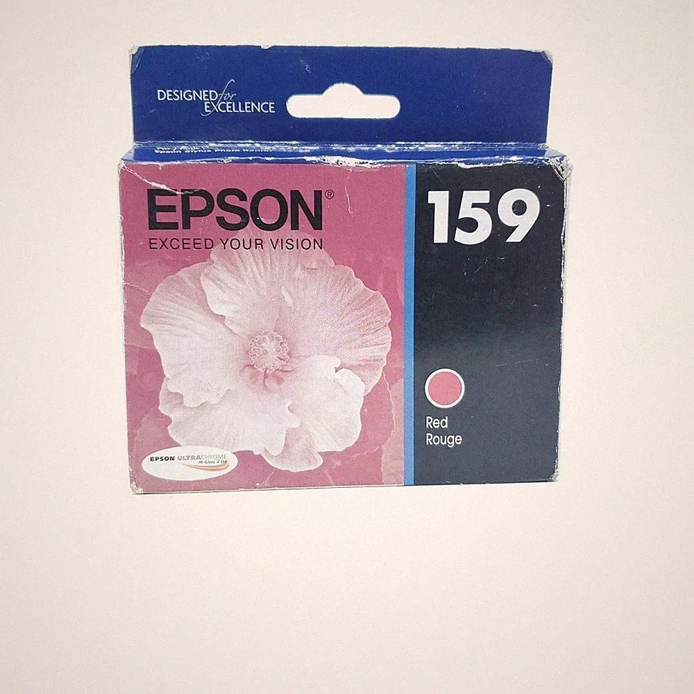 Epson 159 Red Ink Cartridge T159 T1597 T159720 Stylus Photo R2000 EXP 8/18