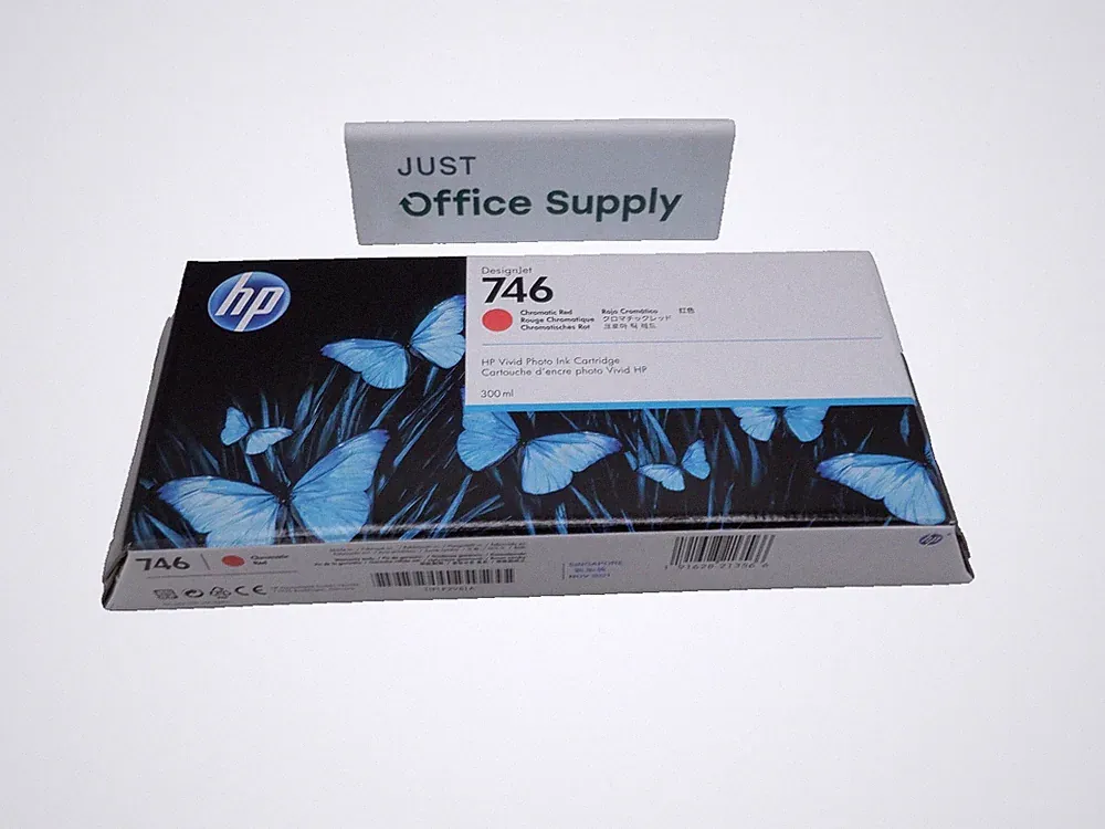 Genuine HP 746 Chromatic Red P2V81A Vivid Photo 300 ml Ink Cartridge F Shipping