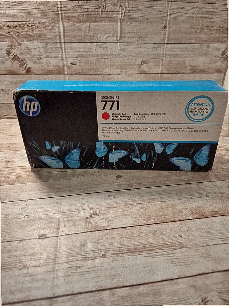 HP 771 Chromatic Red CE038A Vivid Photo Ink Z6200