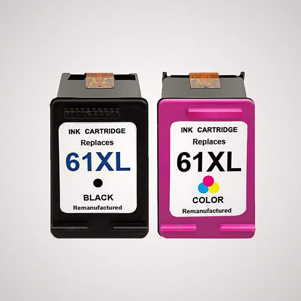 Ink Cartridge Fit HP Printer Black OR Color 60 61 62 63 64 65XL DESKJET lot ENVY