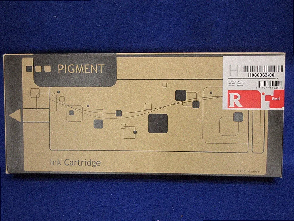 Noritsu H086063-00 RED 500ml Pigment Ink Genuine OEM New Expired 2011-2015