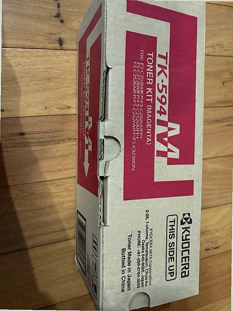 TK-594 M MAGENTA KYOCERA TONER KIT LASER PRINTER CARTRIDGE INK